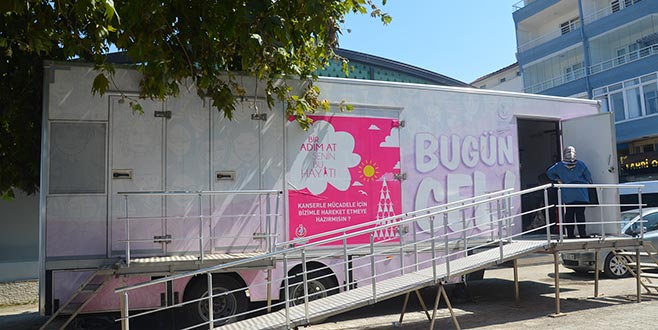 Kanser tarama TIR’ı Mudanya’da