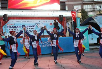 İstanbul’dan yola çıkan ‘Balkan Kervanı’ Kosova’da