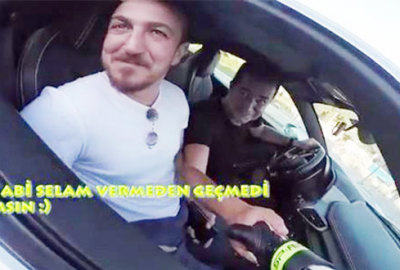 Tek tekerlek üzerinde Acun Ilıcalı’ya yakalandı!