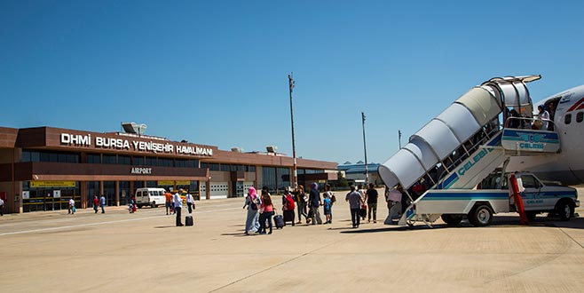 Bursa Yenişehir’den 7 ayda 150 bin yolcu uçtu