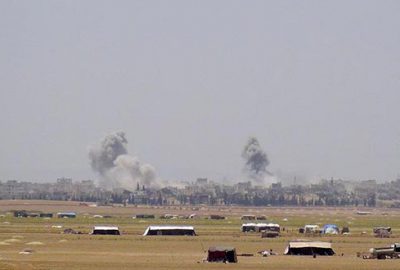 Esad rejiminden İdlib’e yoğun hava saldırısı