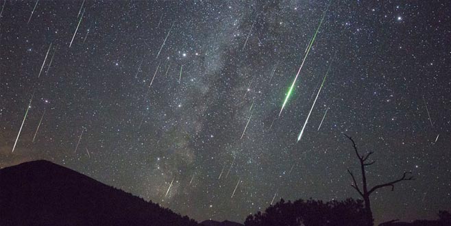 Gökyüzünde meteor yağmuru şenliği var