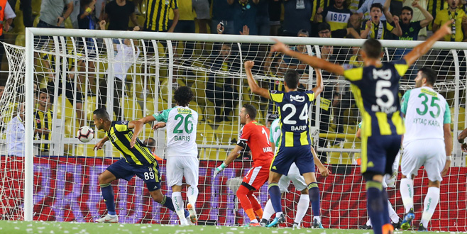 Fenerbahçe- Bursaspor maçından kareler