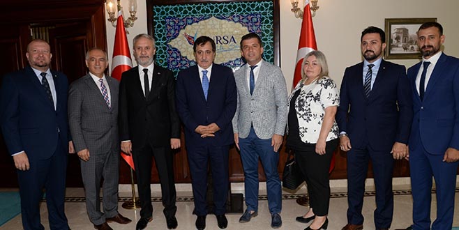 İTSO’dan Vali Küçük’e ziyaret İTSO’dan Vali Küçük’e ziyaret