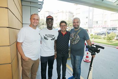 Tereddüt etmeden geldim