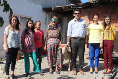 Keles’te ‘kurbanlık’ yardımı