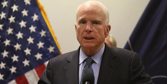 ABD’li senatör McCain hayatını kaybetti ABD’li senatör McCain hayatını kaybetti