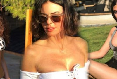 Defne Samyeli’nin kızı bikinili paylaşımıyla sosyal medyayı salladı!