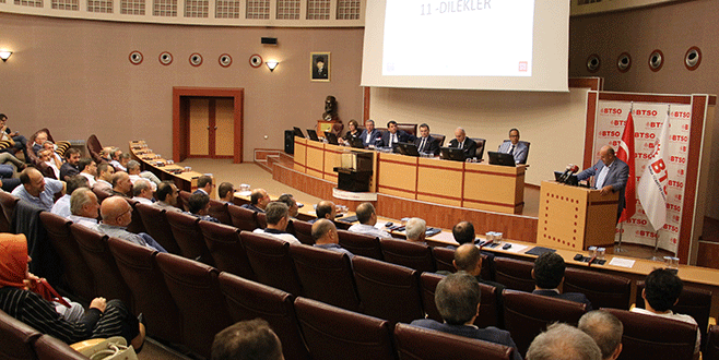 Bursa iş dünyası destek bekliyor Bursa iş dünyası destek bekliyor