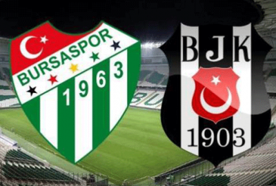 Bursaspor-Beşiktaş maçına üst düzey güvenlik önlemi