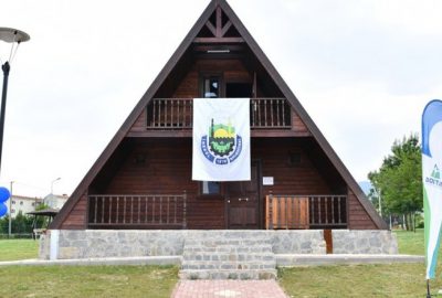 DOSTUM bungalov evleri törenle açıldı 