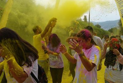 Bursa’da ‘renkli koşu’