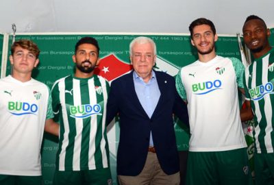 Bursaspor yeni transferlerini tanıttı