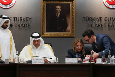 Katar ile anlaşma imzalandı