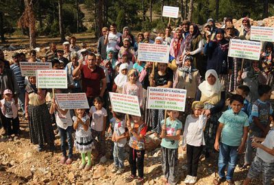 Büyükorhan’da ‘santral’ nöbeti