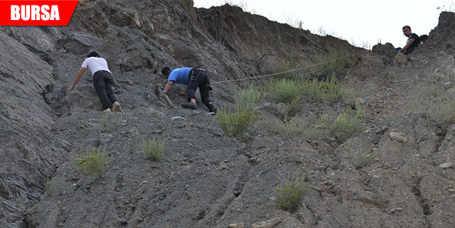 Adrenalin tutkunu genci kurtarma operasyonu!