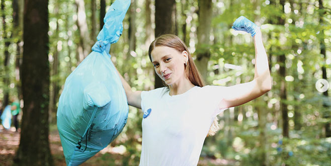 Serenay’dan örnek davranış