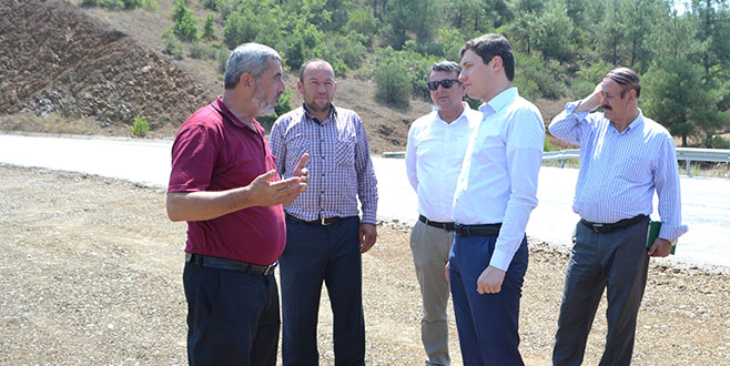 Köylerine bağlantı yolu istiyorlar