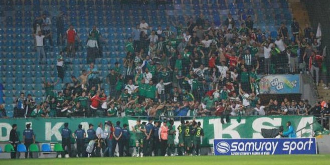 Taraftar hiç susmadı Taraftar hiç susmadı