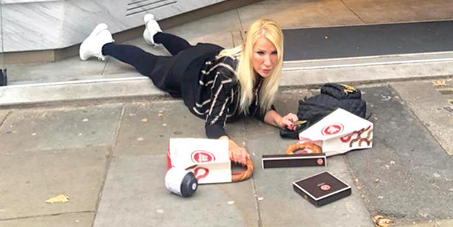 Düşene gülmeyin diye yaptım