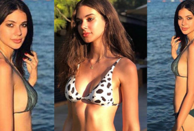 Mankenliğe adım atan Deren Talu, verdiği pozla büyüledi