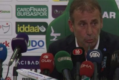 Bursaspor’u tebrik ediyorum