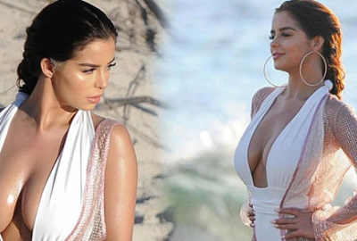 Cesur modelin paylaşımı olay oldu!