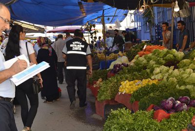 Kestel’de zabıtadan gıda denetimi