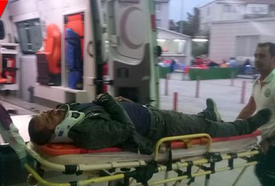 Kazada yaralandı, tedavisinden sonra gözaltına alındı