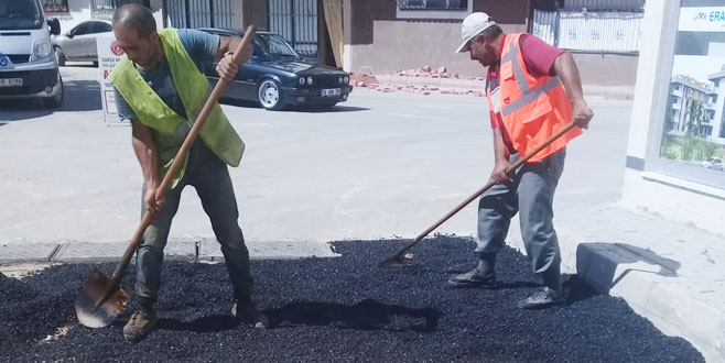 Gürsu’da üst yapı çalışması sürüyor Gürsu’da üst yapı çalışması sürüyor