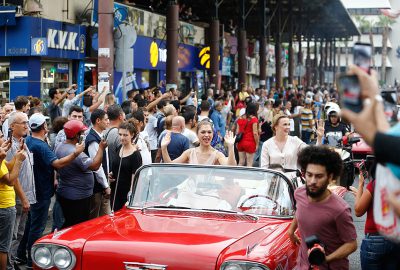 Antalya Uluslararası Film Festivali geleneksel kortejle başladı