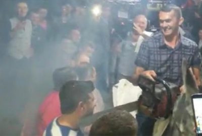 Bursa’da ilginç düğün geleneği!