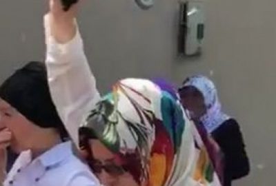 Gelin evi, ateş evi oldu