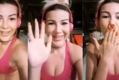 Nazlı Hamarat’tan koşu bandı üzerinde cesur paylaşım!