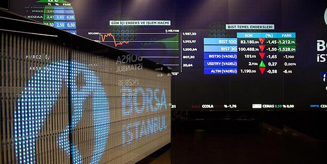 Borsa günü düşüşle tamamladı