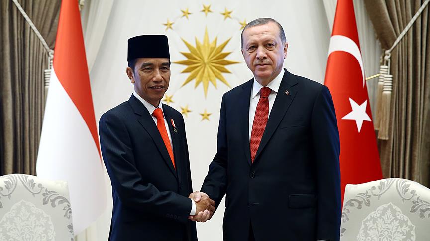 Erdoğan’dan Endonezya Cumhurbaşkanı Widodo’ya Taziye