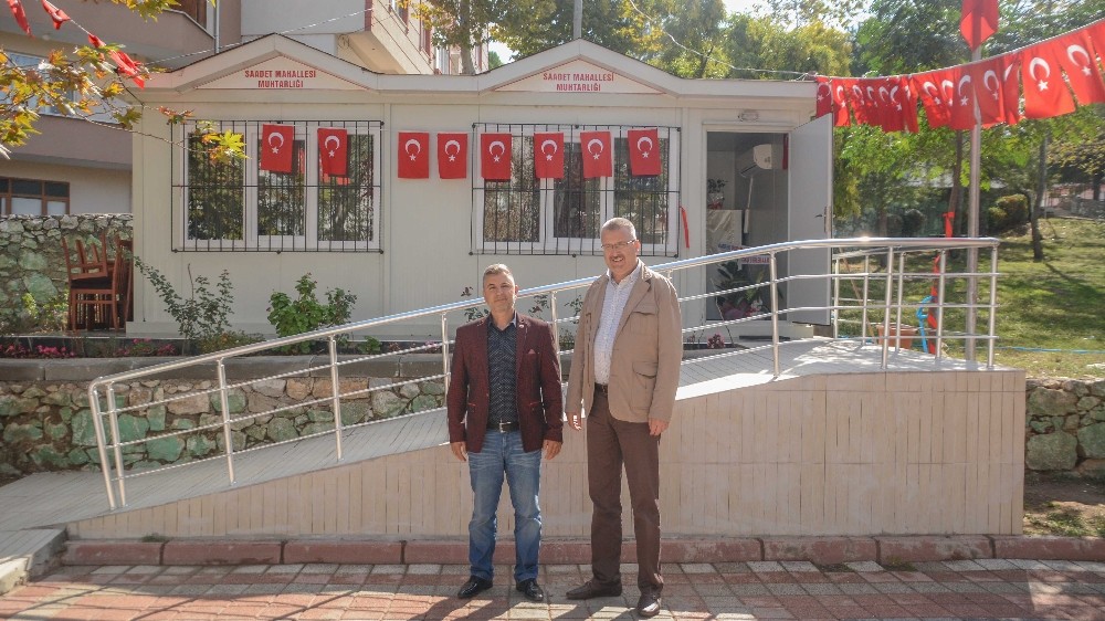 Saadet Mahallesi’ne yeni muhtarlık binası