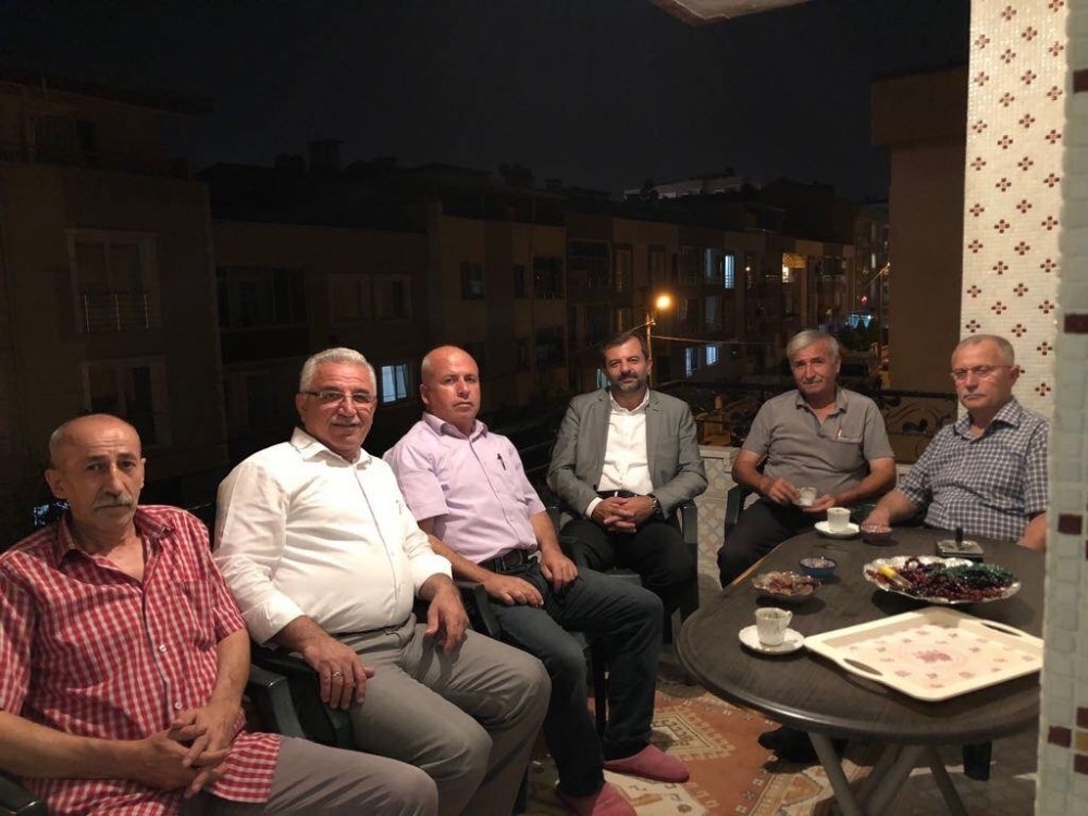 Gürsulular başkanlarını evlerinde ağırlıyor