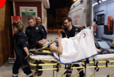 Dengesini kaybedip 4’üncü katın balkonundan düştü!