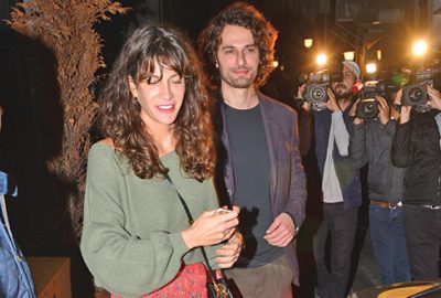 Yeni yaşını sevgilisiyle kutladı