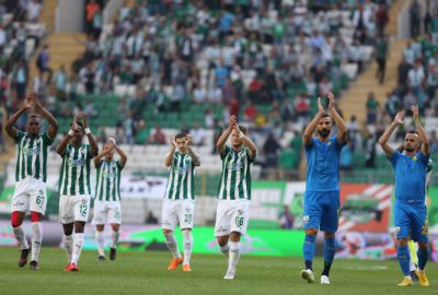 Bursaspor’un 10 maçlık galibiyet hasreti bitti