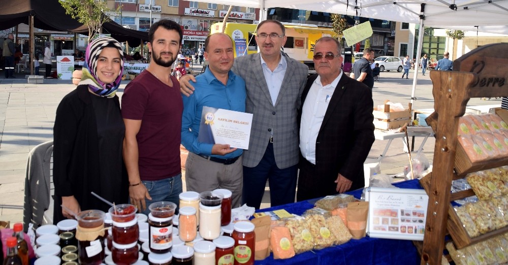 Üreticilere sertifikalı teşekkür