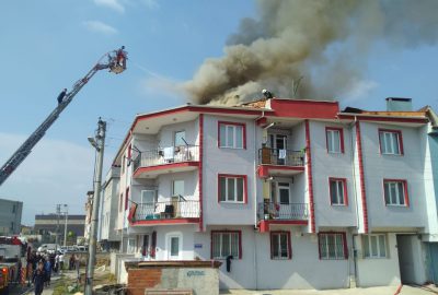 İnegöl’de korku dolu anlar