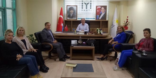 TÜED’den İYİ Parti’ye ziyaret TÜED’den İYİ Parti’ye ziyaret