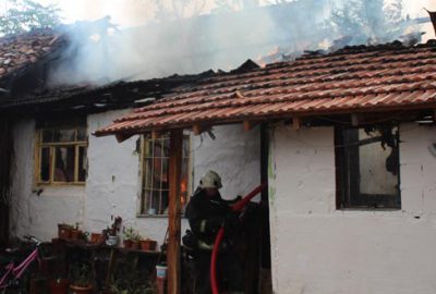 Bursa’da korkutan yangın