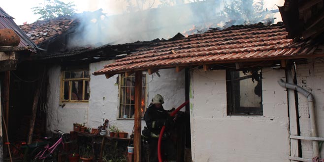 Bursa’da korkutan yangın