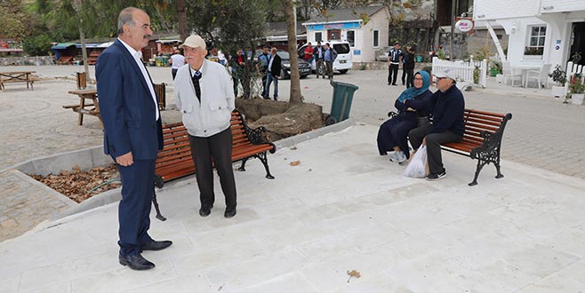 Atatürk Parkı Tirilye’ye yakışacak