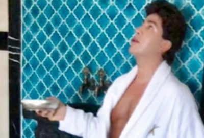 Bornozlu paylaşımı paylaşımı olay oldu!