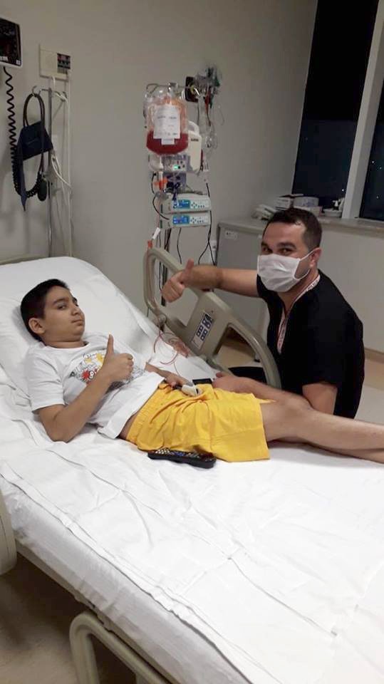 Karacabeylilerin kurtarmak için seferber olduğu öğrenci ilik nakli oldu