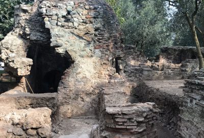 İznik’te zeytin bahçesinden 700 yıllık hamam çıktı